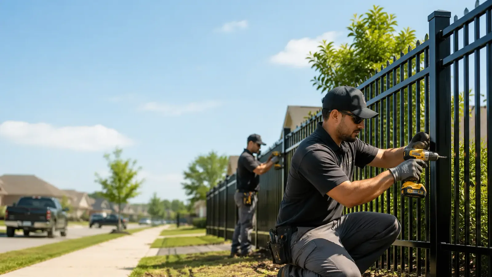 Metal Fence Installation in Palm City, FL
